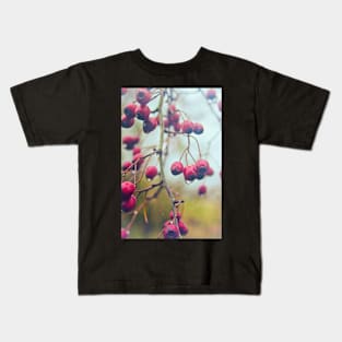Wet red berries Kids T-Shirt
